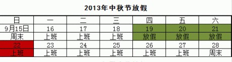 萬(wàn)康公司關(guān)于中秋節(jié)放假的通知